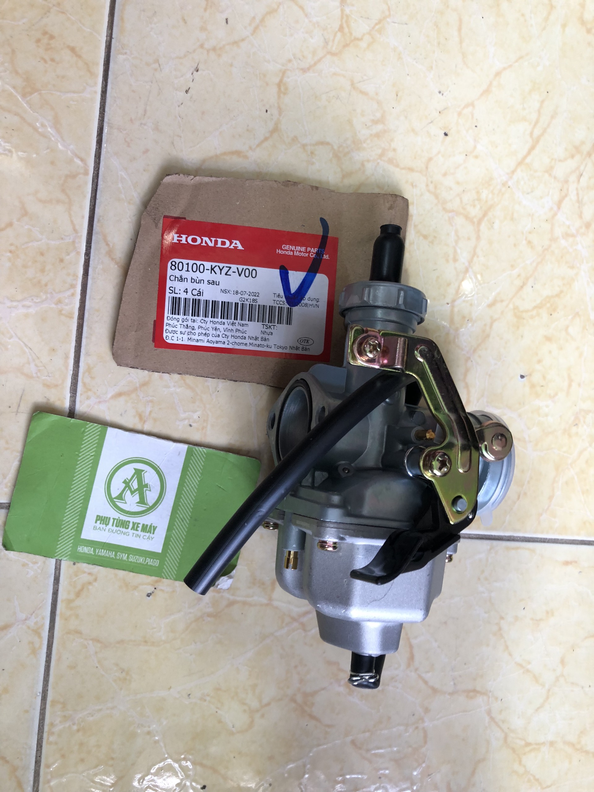 BÌNH XĂNG CON XE BA GÁC ( XE LÔI) 175cc cao cấp