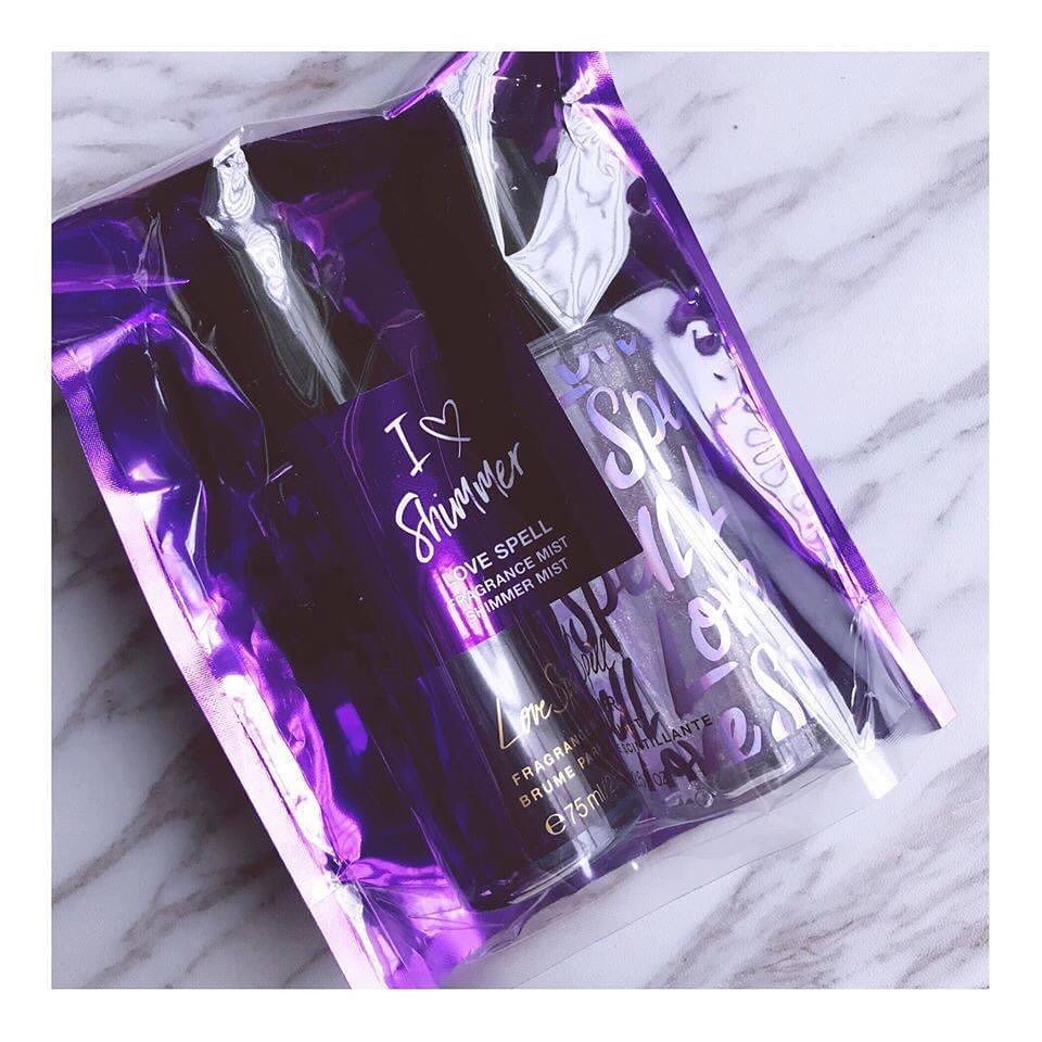 Set 2 món xịt thơm toàn thân Mini Victoria Secret