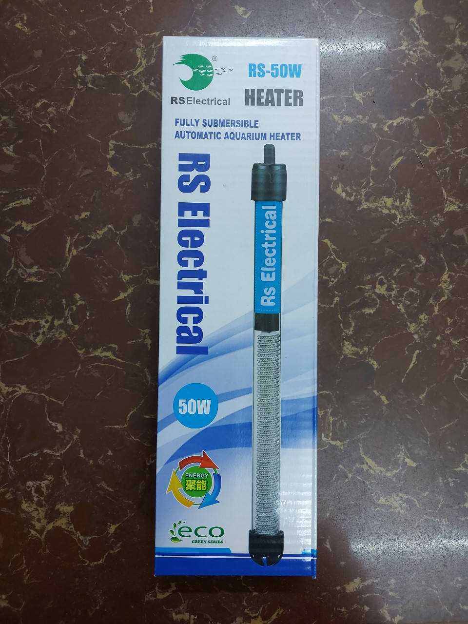 Máy sưởi thủy tinh cho bể cá, hồ cá