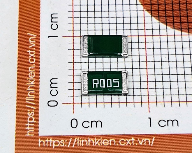 Điện trở 5mR 0.005R R005 2512 1W (1%)  (5c)