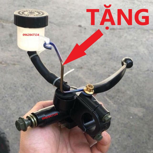 // Tặng bát bình dầu titan // Tay thắng bình dầu rời dùng cho mọi loại xe thắng đĩa