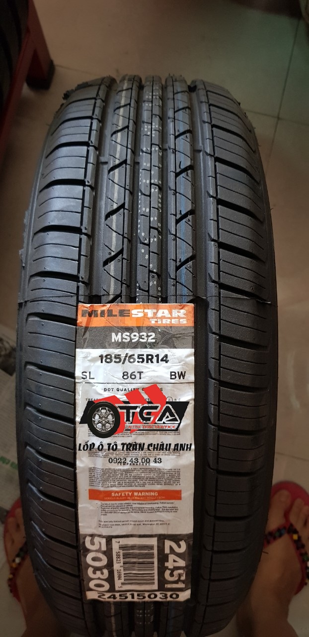 Lốp MILESTAR 185/65R14