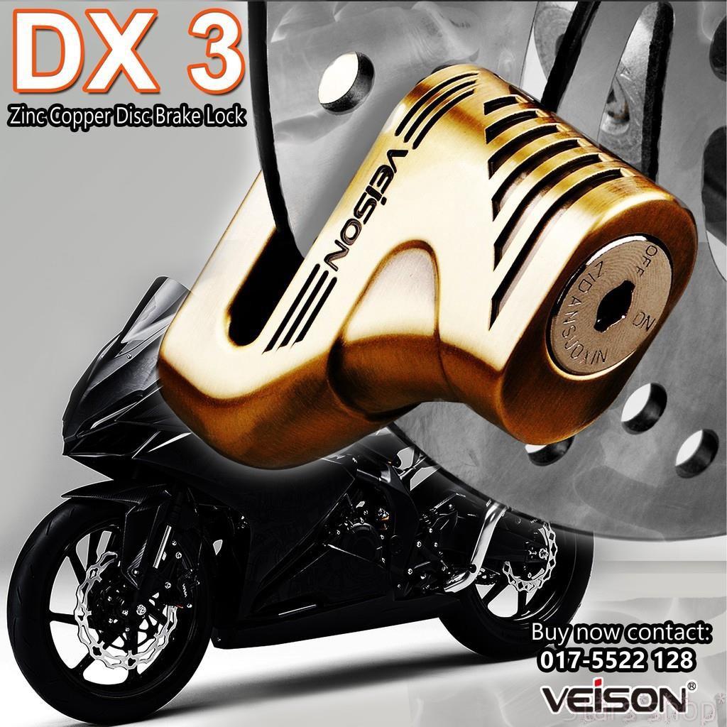 Khóa đĩa xe máy Veison DX3