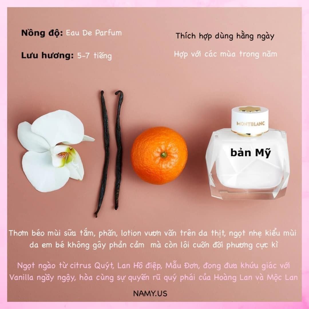 [ CHÍNH HÃNG ] Nước Hoa Nữ Montblanc Signature Mini 4.5ml