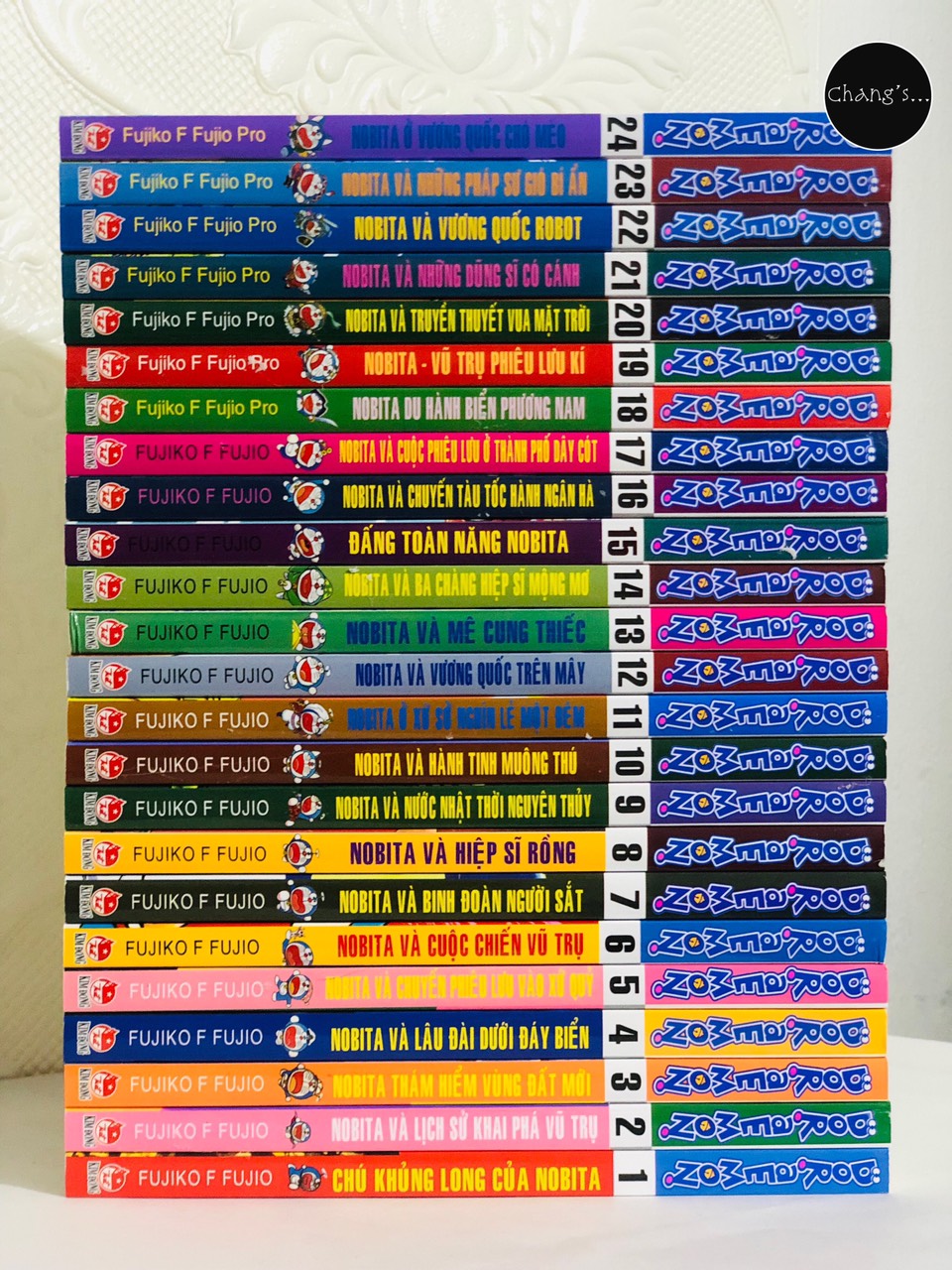 Truyện tranh Doraemon Truyện dài trọn bộ 24 tập - Chang Book