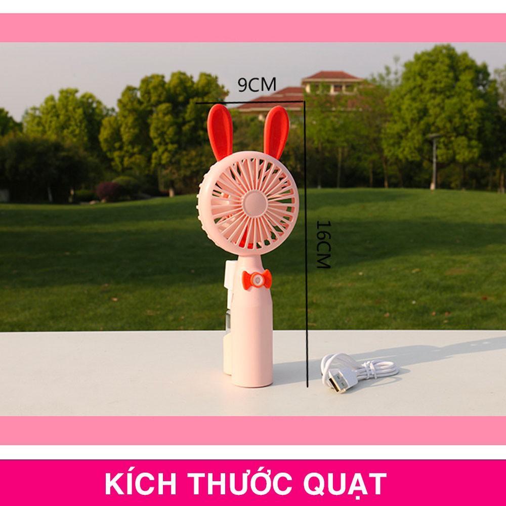 [HCM]Quạt Phun Sương Cầm Tay Mini