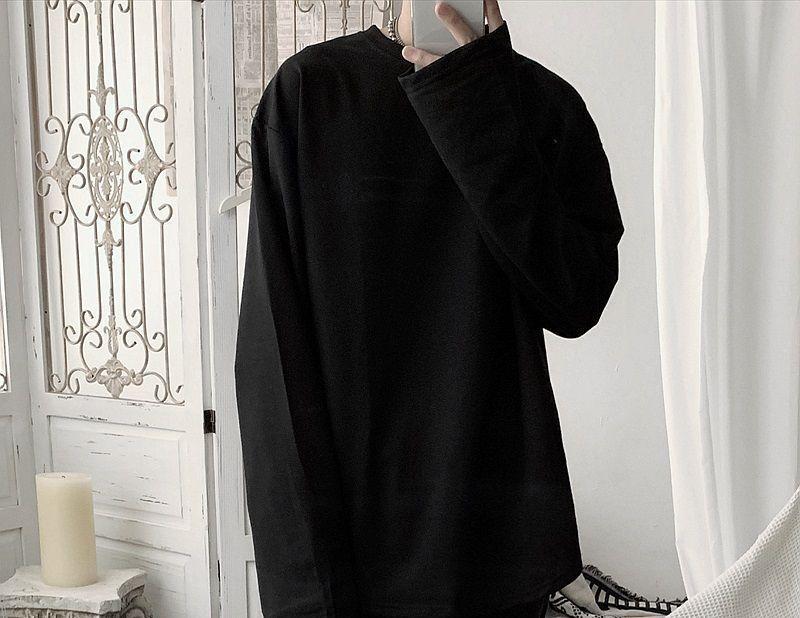 Áo thun Tay dài Sleeves BLACK and WHITE Basic Unisex