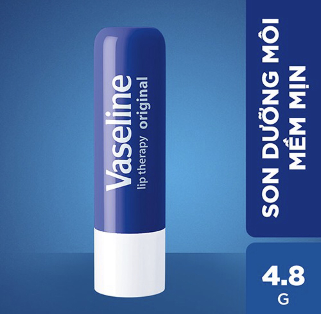 Son Dưỡng Môi Mềm Mịn Vaseline Lip Therapy Original Stick 4.8g