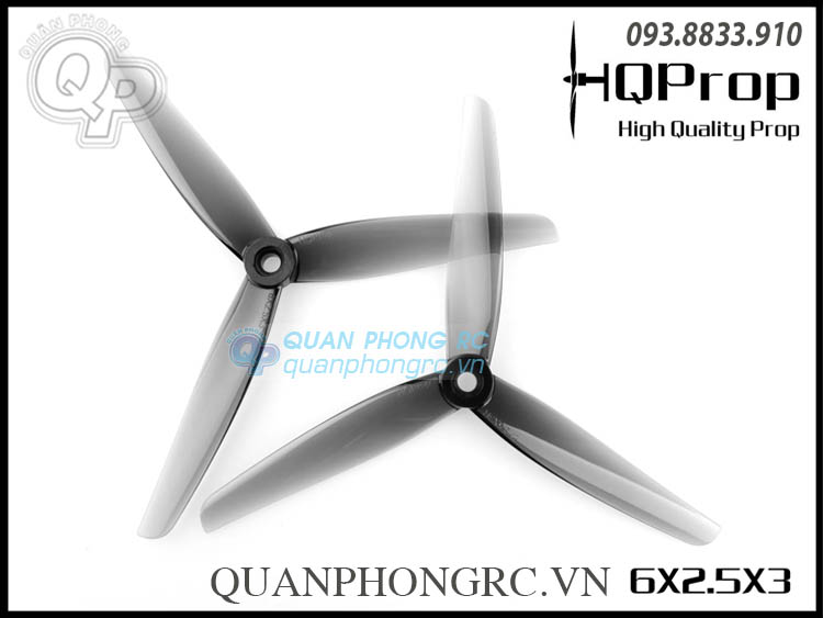 Cánh 3 lá hqprop durable 6x2.5x3