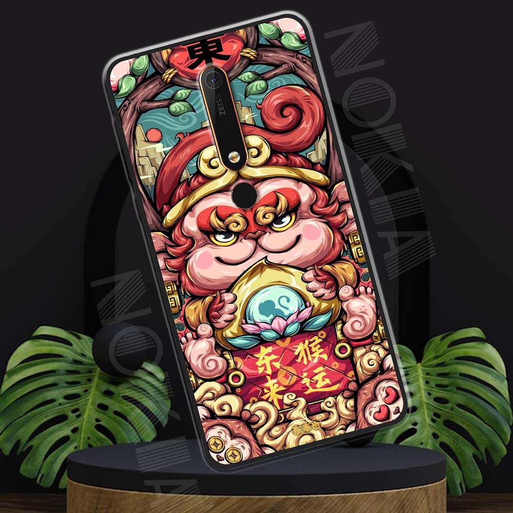 Ốp lưng Nokia 6.1, Nokia 6 (2018) mẫu BST Con giáp TPU