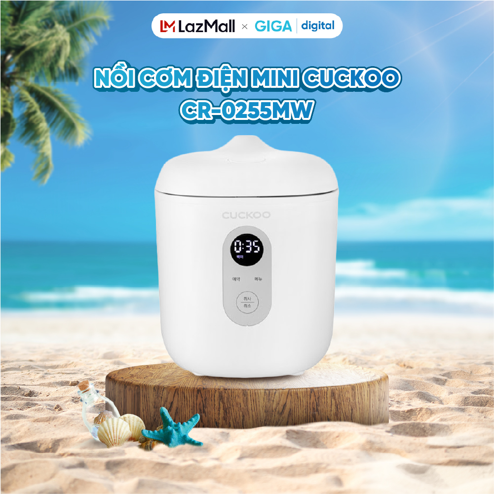 Nồi cơm điện mini cuckoo cr-0255mw