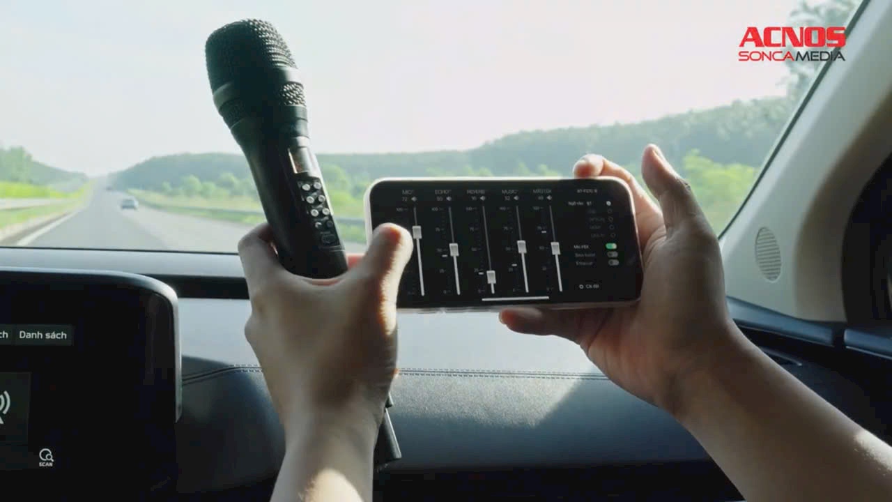 [HCM] Micro Acnos Micar 3 - dùng cho oto va live stream - Hàng Chính Hãng - Công ty Thiên Phúc