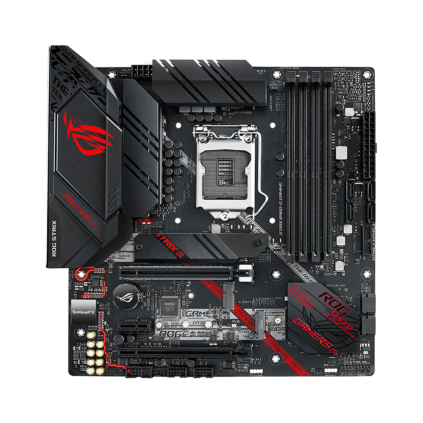 Mainboard ASUS ROG STRIX B460-G GAMING (Intel B460, Socket 1200, m-ATX, 4 khe Ram DDR4)