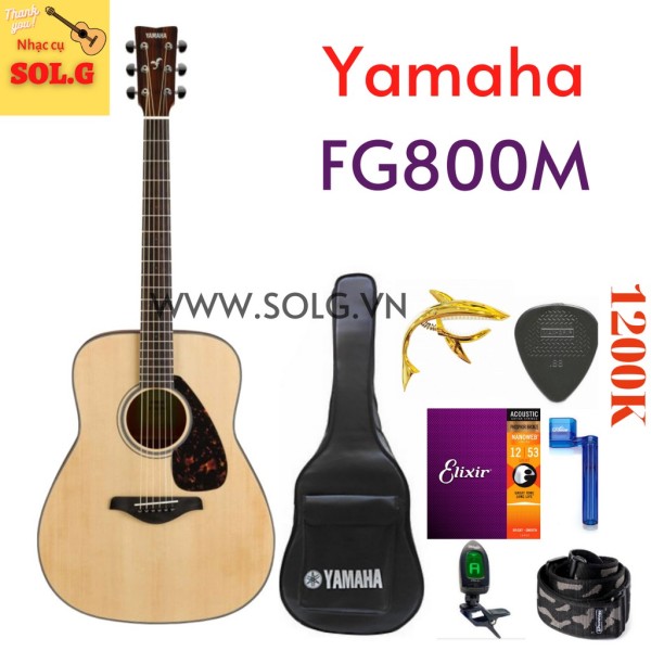 [ Giá Tốt ] Guitar Acoustic Yamaha FG800M