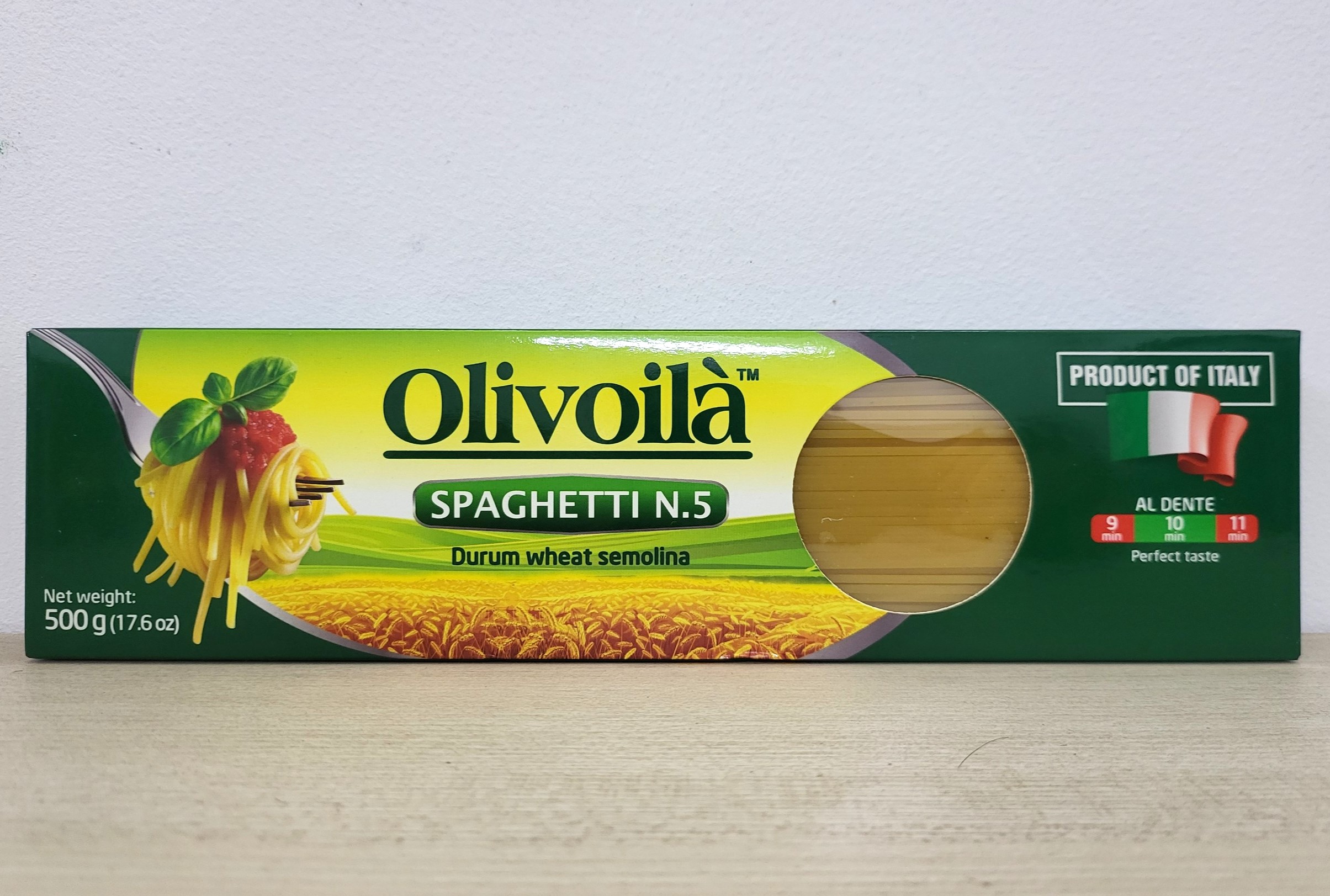 Olivoila mì ý số 5 no 5 spaghetti durum wheat semolina