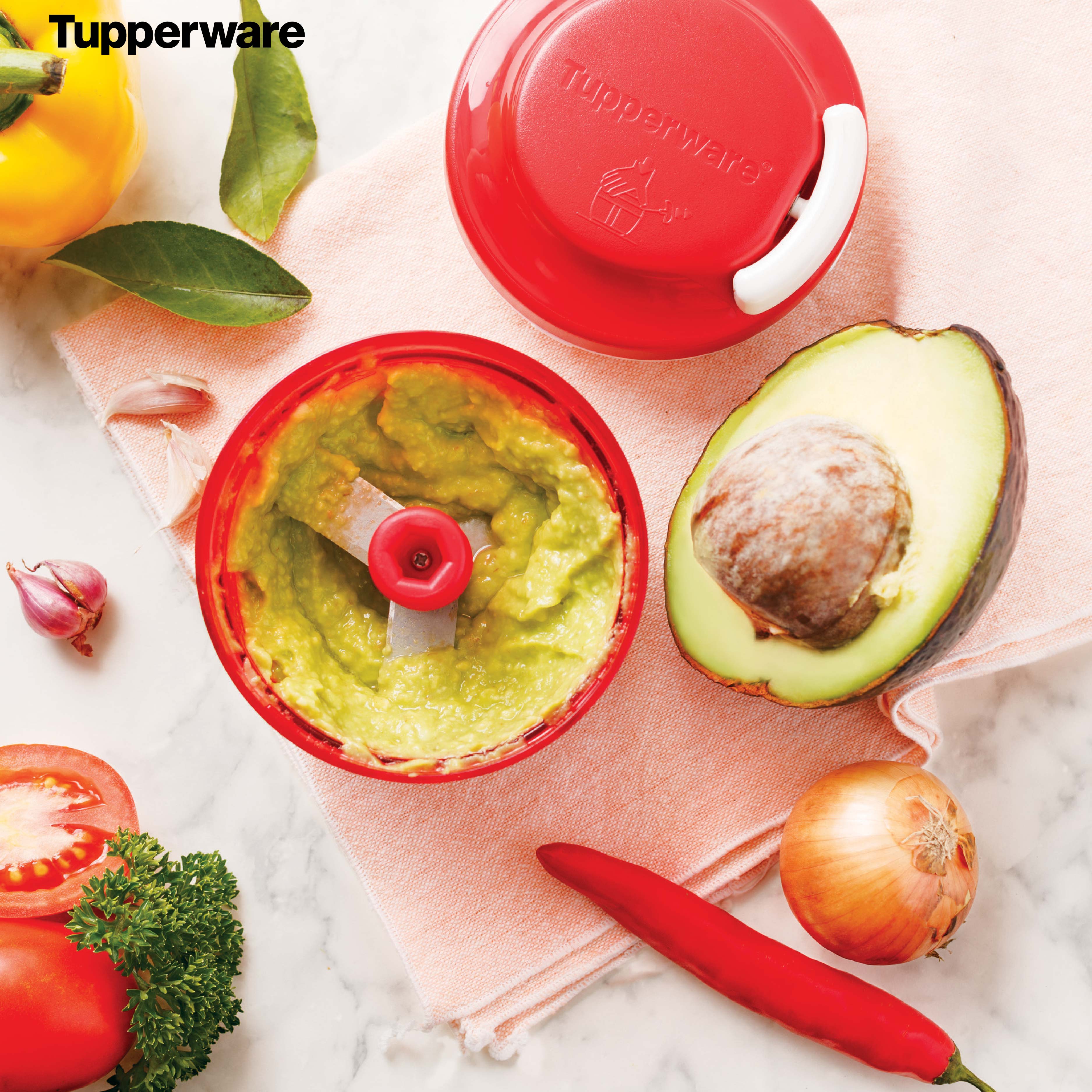 Phiên bản giới hạn Dụng cụ Xay Turbo Chopper Tupperware