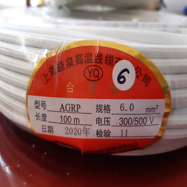 [HCM]Dây điện chịu nhiệt 6ly-10m/cuộn
