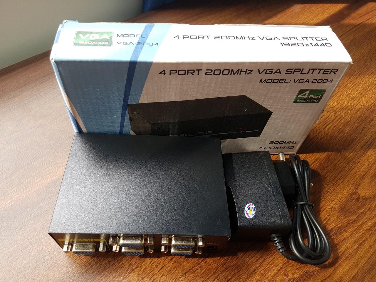 Bộ chia tín hiệu VGA 1 ra 2 màn hình