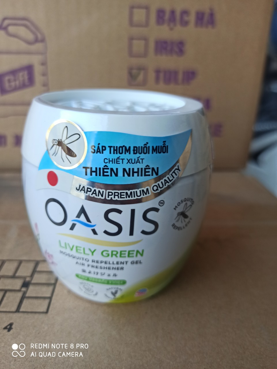 Sáp thơm đuổi muỗi OASIS