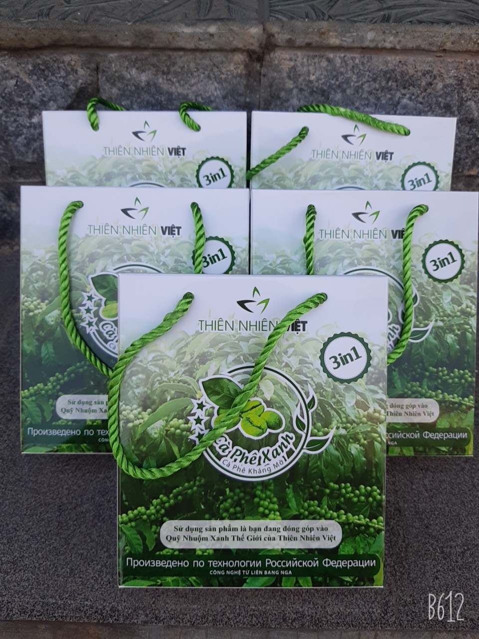 1 gói cafexanh 16 gram dùng thử- loan auth