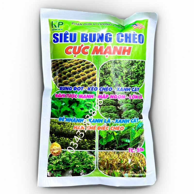 Phân bón siêu bung chèo đâm chồi đẻ nhánh vọt đọt mập đọt (50gr)