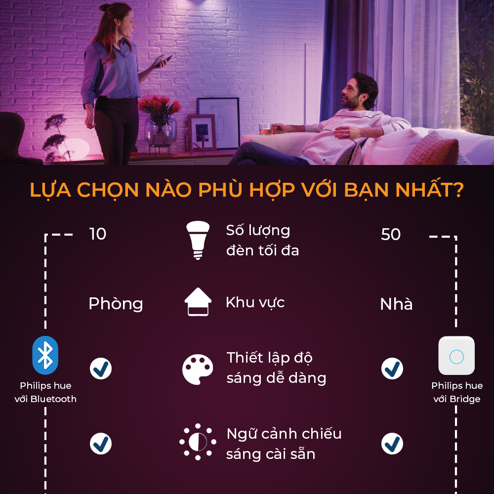 Đèn LED dây mở rộng Philips Hue 1m