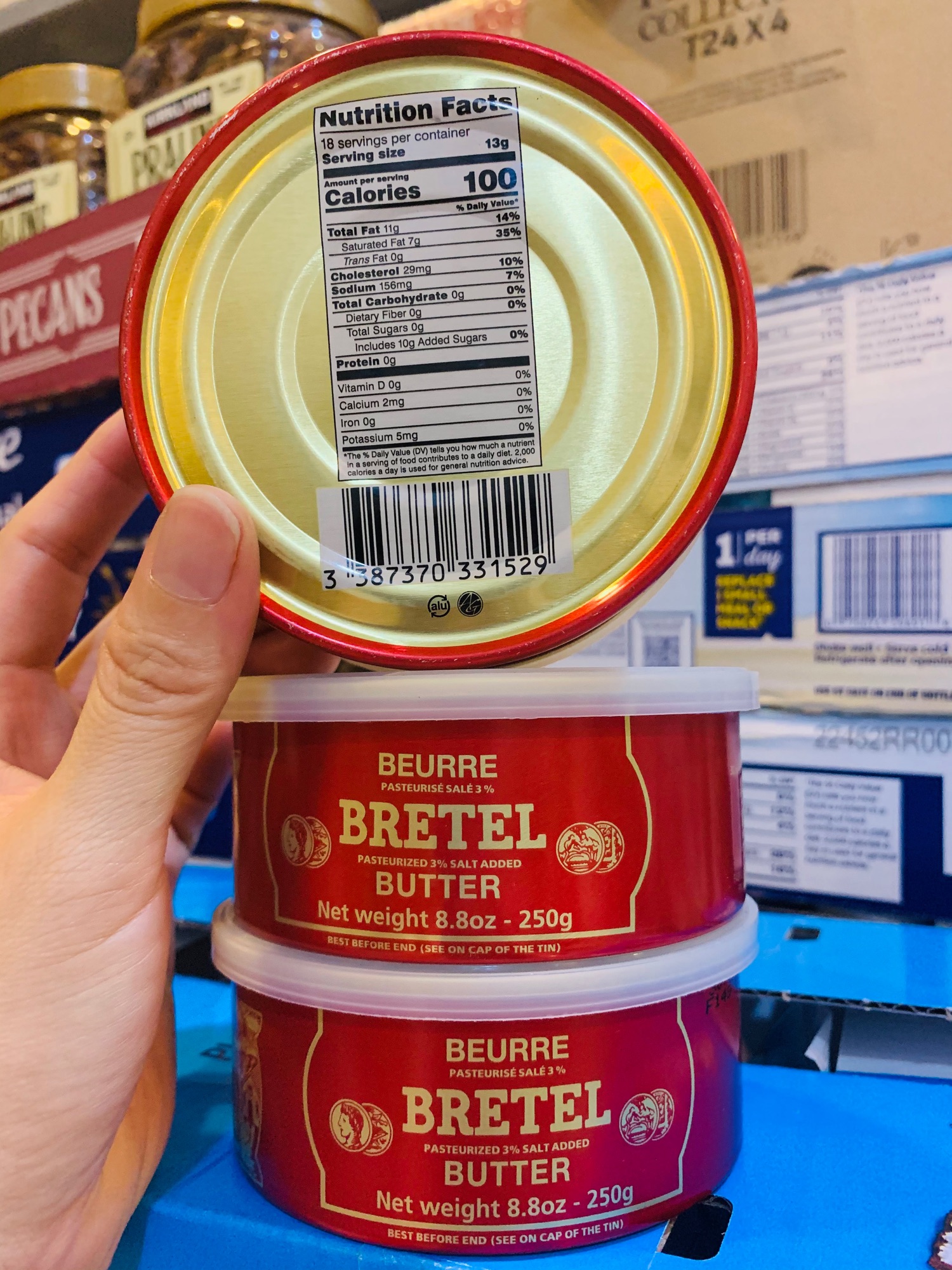 [HCM]BƠ ĐỒNG TIỀN - BRETEL BUTTER 250G / PHÁP