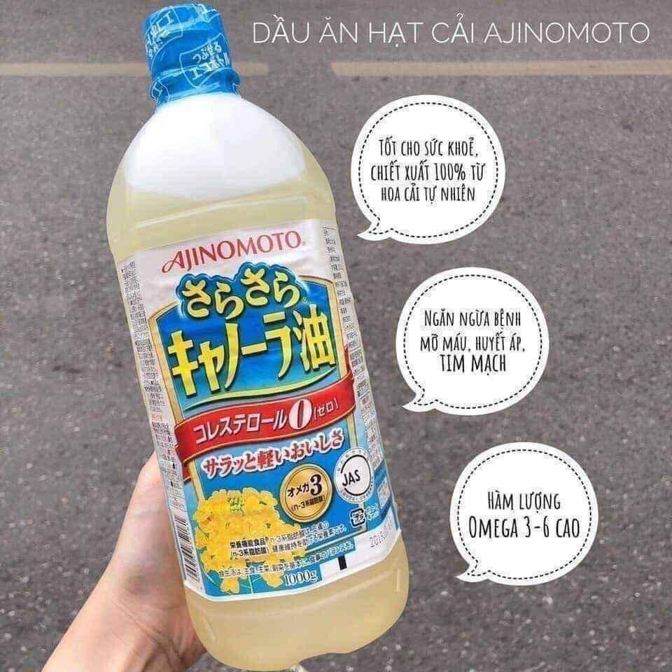 Dầu Ăn Hoa Cải Ajinomoto Nhật bản (1000g)