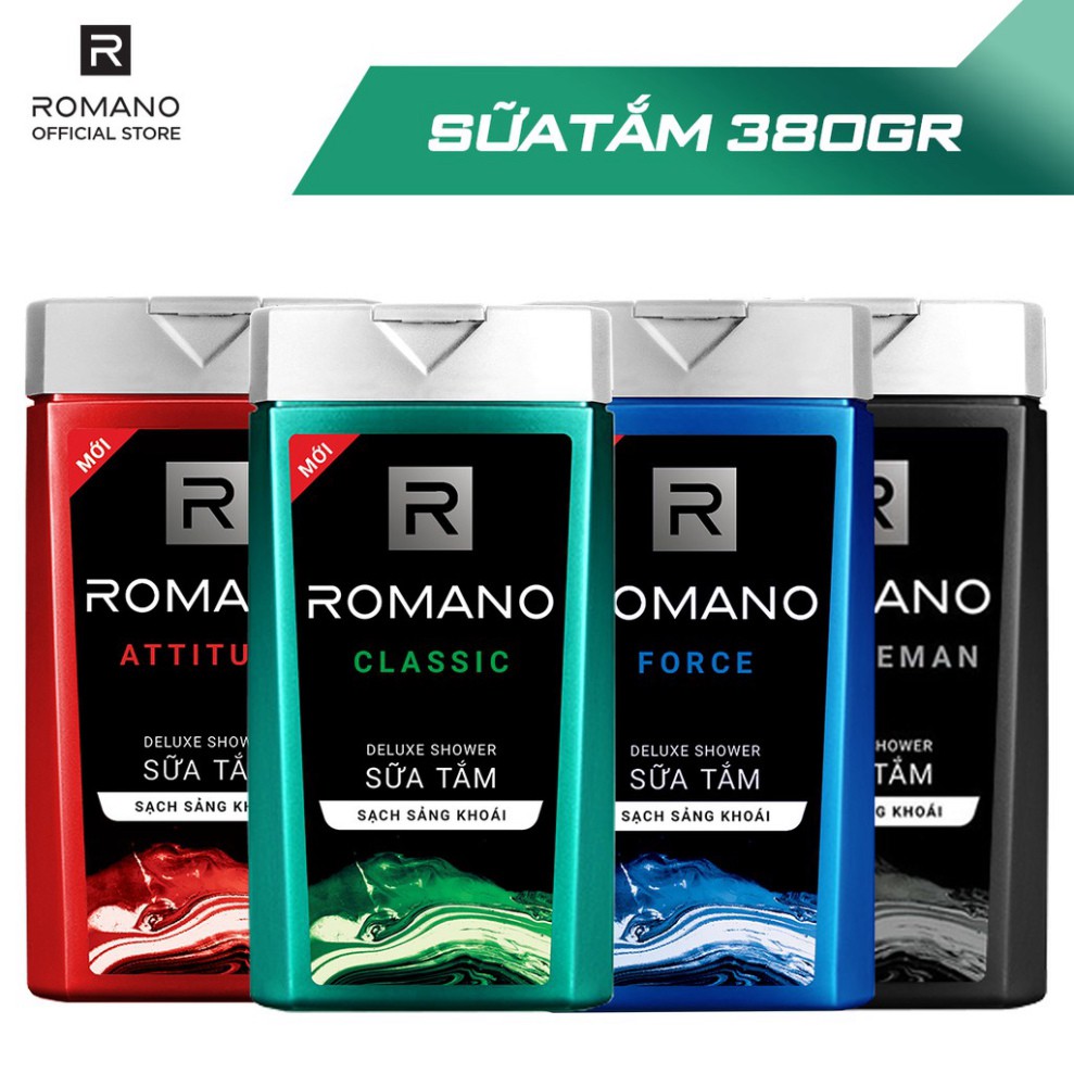 [HCM] ROMANO_ SỮA TẮM 380G