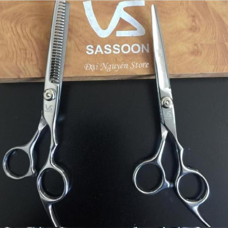 Bộ kéo cắt tóc gia đình hiệu VS Sasson gồm kéo cắt và kéo tỉa giá rẻ