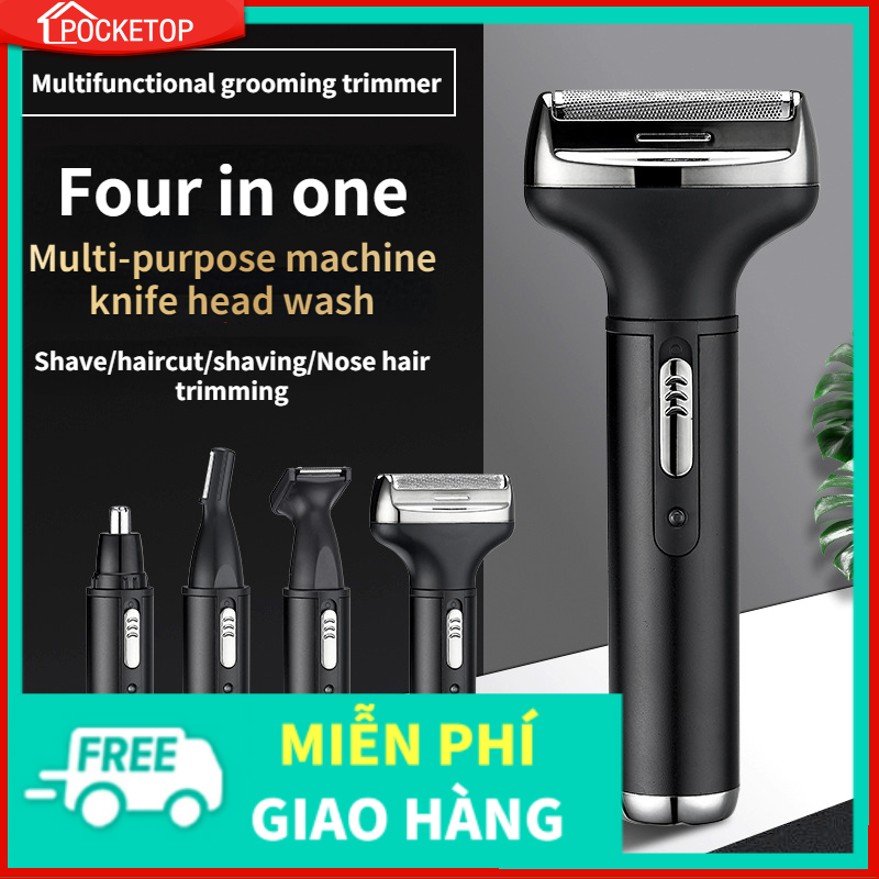 POCKETOP Máy cạo râu cạo tỉa đa năng