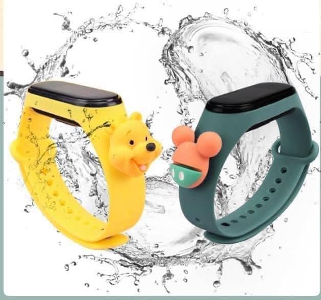 Đồng hồ Disney Silicon – ZGO Watch – Siêu cute - Siêu nhẹ - Siêu bền – Màn hình LED - Chống nước