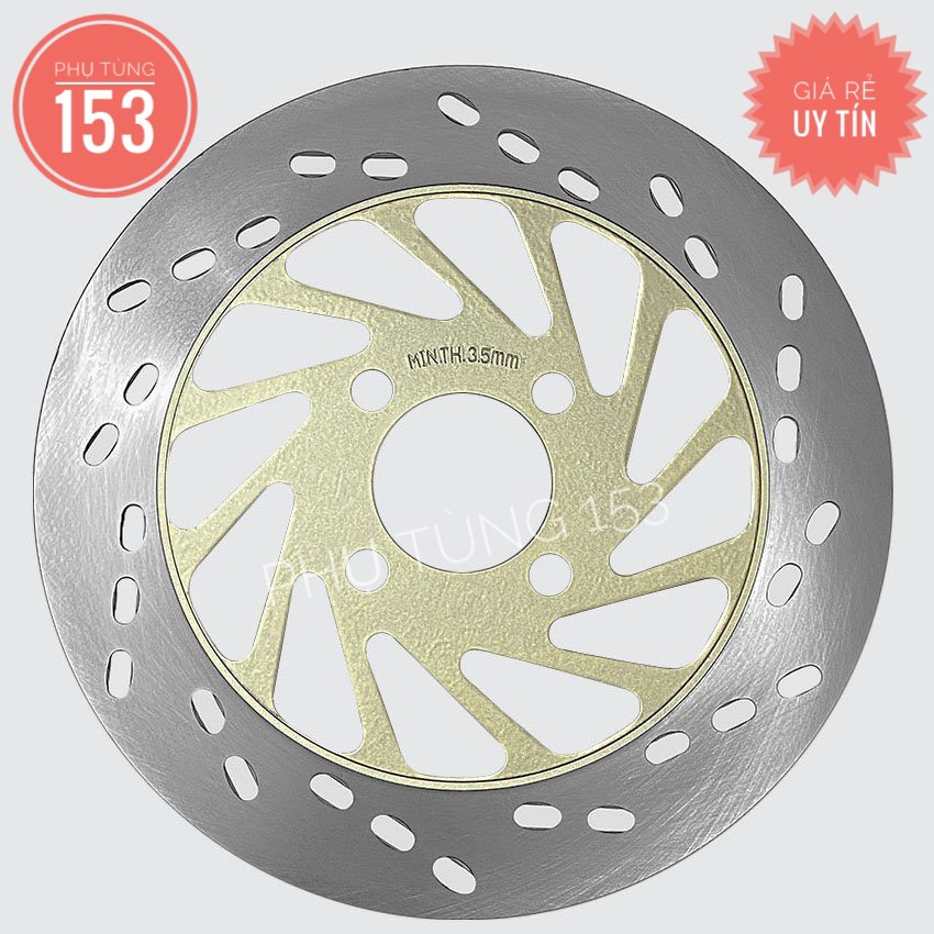 Đĩa Hayate kiểu Zin - Đĩa thắng xe máy - PHỤ TÙNG 153