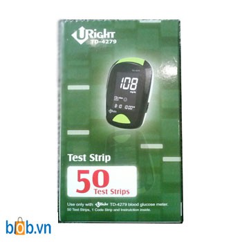 Que thử đường huyết Uright TD-4279 (50 que)