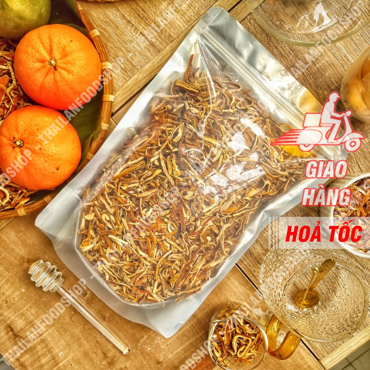 Trần Bì Sấy Khô - Túi 500Gr
