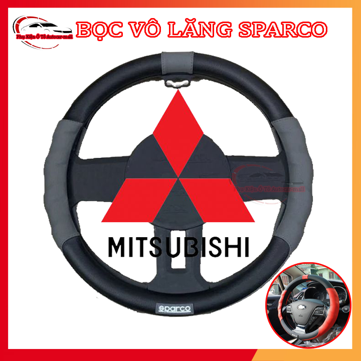 Bọc vô lăng Mitsubishi Xpander, Pajero, Attrage, Mirage, Triton, Outlander, Jolie, Lancer, Zinger, Grandis, chất liệu dày dặn, nhiều mẫu đẹp