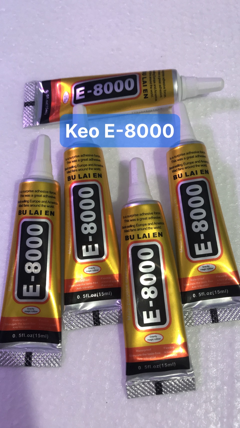keo dán màn hình điện thoại E8000 15ml