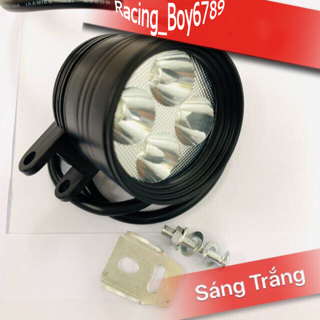 Đèn pha led trợ sáng L4 Ngắn -CYT-3 chế độ - 20W-  Chống Nước Tuyệt Đối Bảo hành 6 tháng