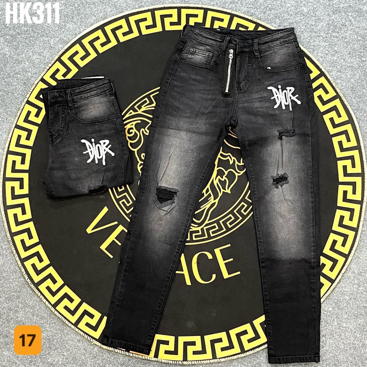 [Hoàn Tiền 15%] Quần jean nam chữ cao cấp ,full team mác, chất liệu jean , co giãn tốt ,hàng chuẩn shop (ảnh thật shop chụp ) DIỄM NHI SHOP KV024