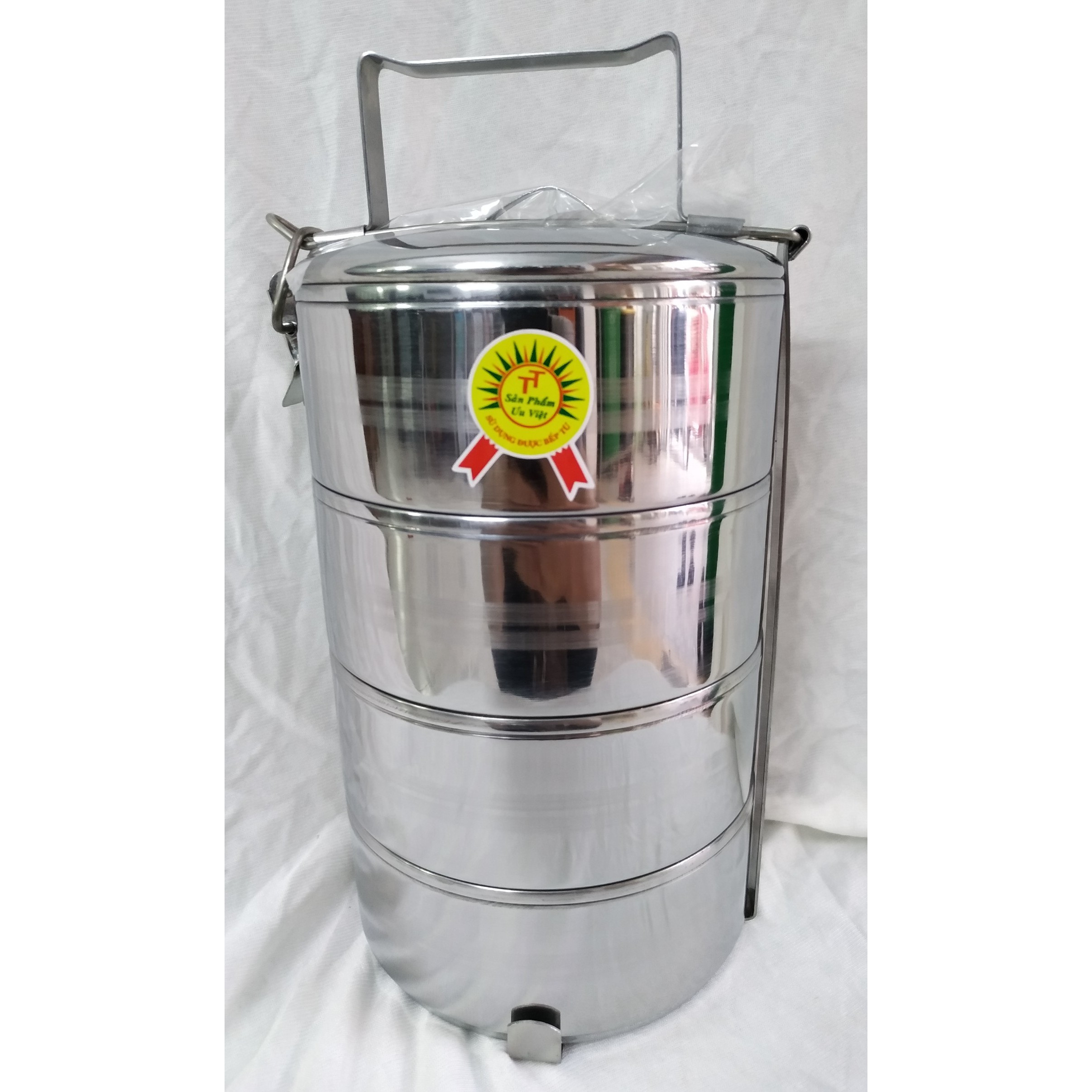 [HCM]Cà Mên Inox Tiến Thành 2-3-4 ngăn Size 14cm