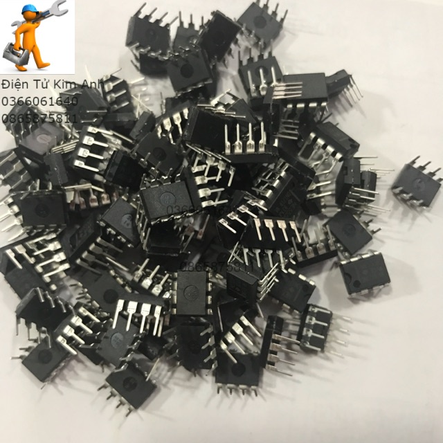 5 con IC LM555 DIP8