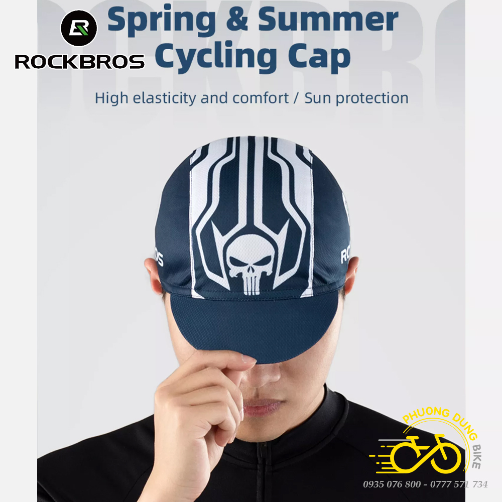 Mũ vải lưỡi trai đi xe đạp ROCKBROS