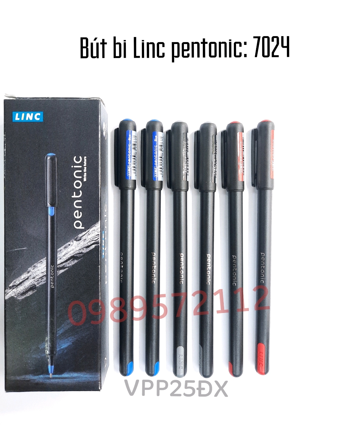 Bút bi Linc pentonic cipher.