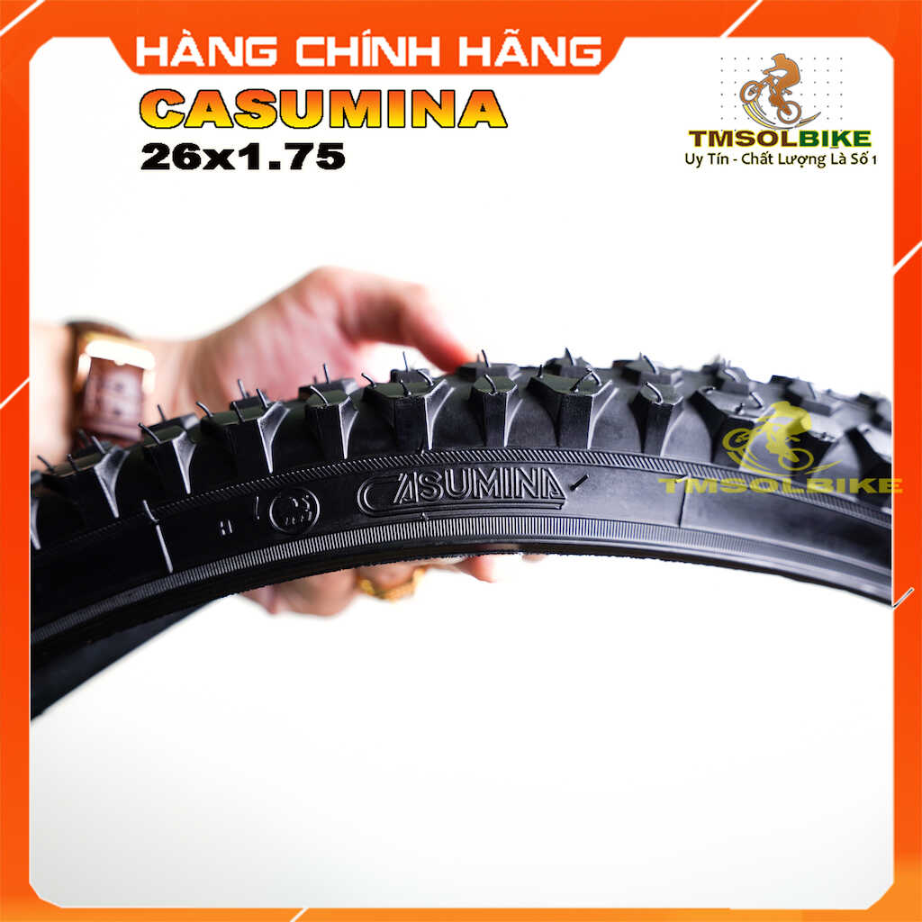 Vỏ (Lốp) Xe Đạp Điạ Hình 26×1.75 (47 – 559) CASUMINA