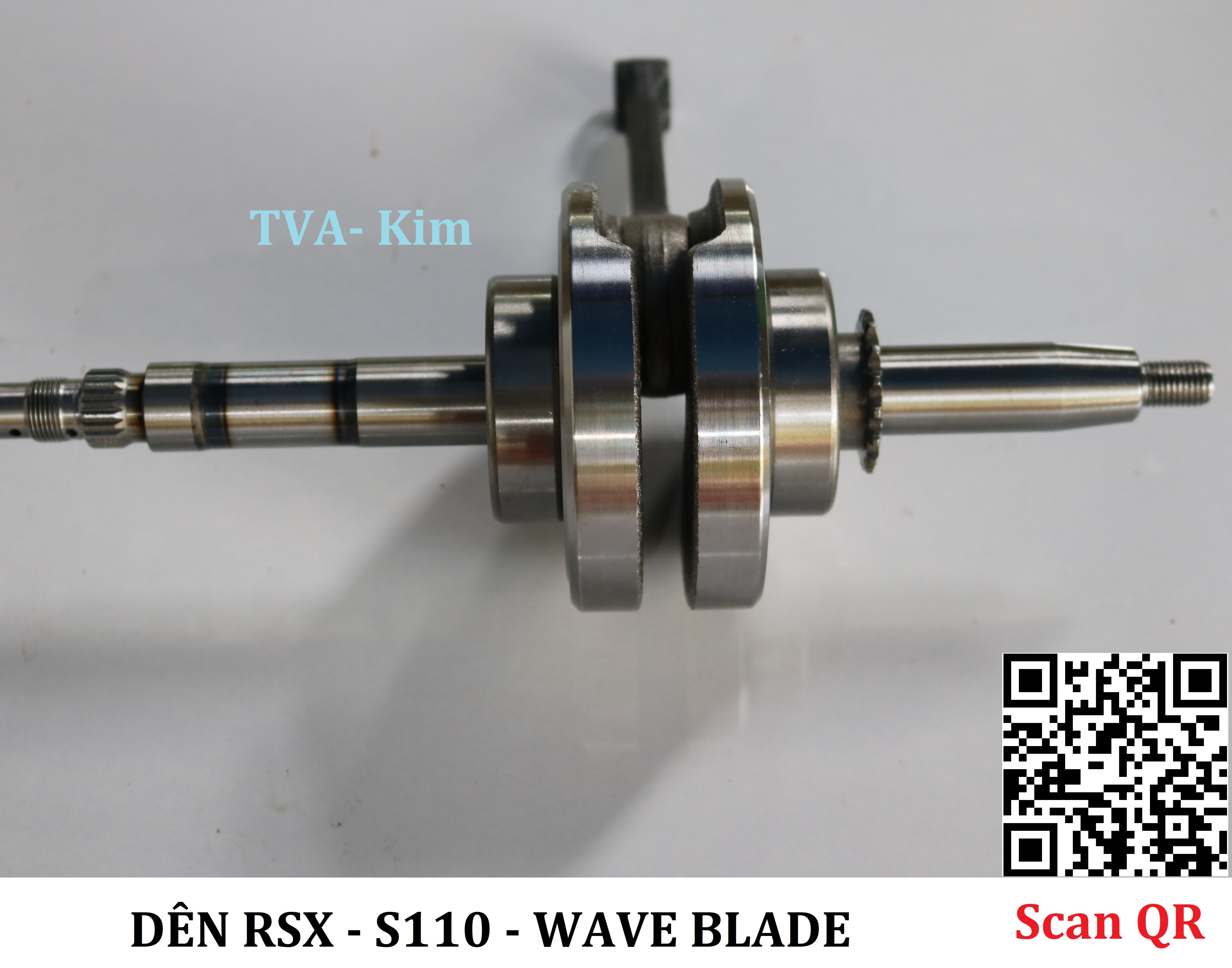DÊN RSX , TRỤC MÁY S110, RS 110, WAVE BLADE
