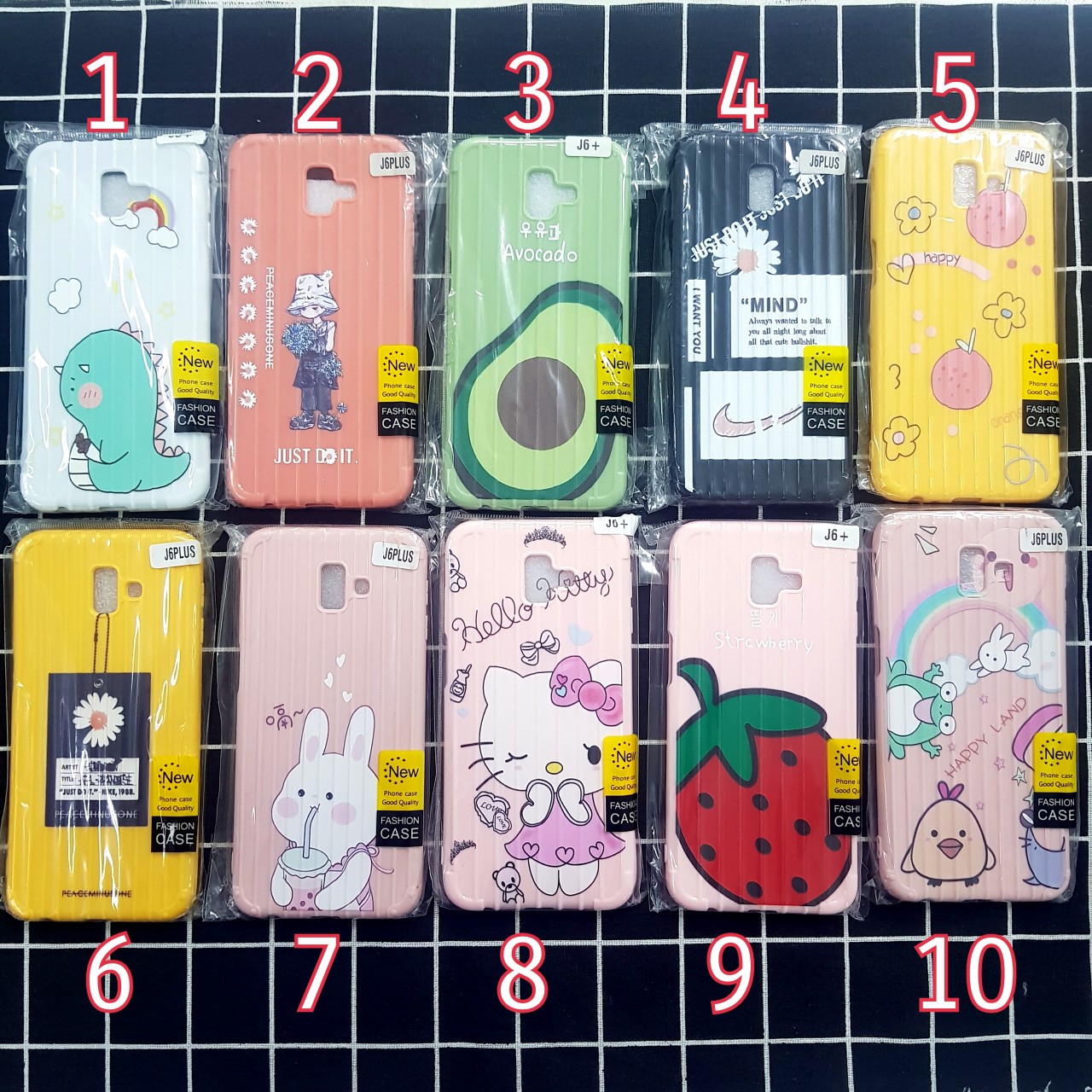 [Nhiều mẫu] ốp Lưng dẻo cute Cho Sam Sung J6 Plus Samsung Galaxy J6 Plus (J6+)
