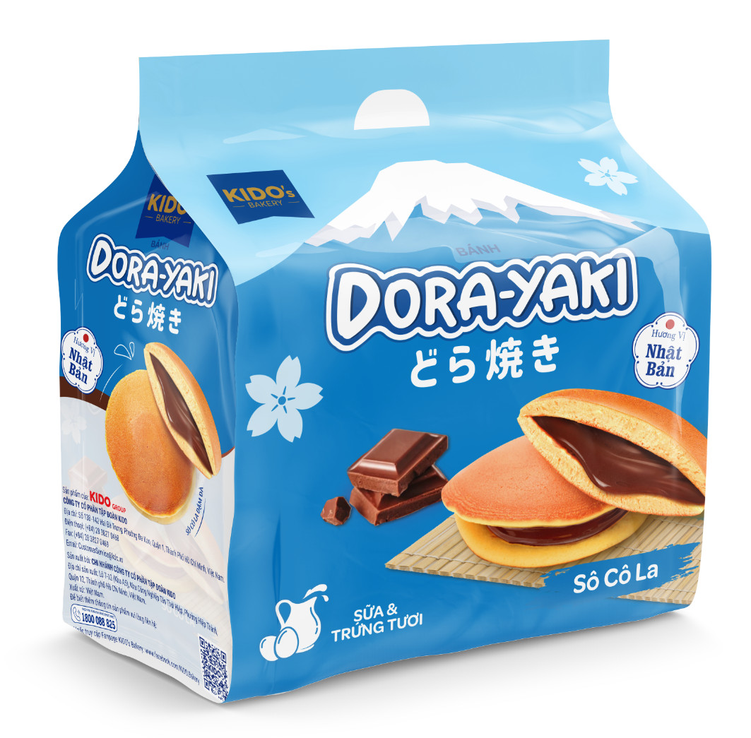 Bánh Rán Dora-Yaki Kido's ( Combo 5 cái )