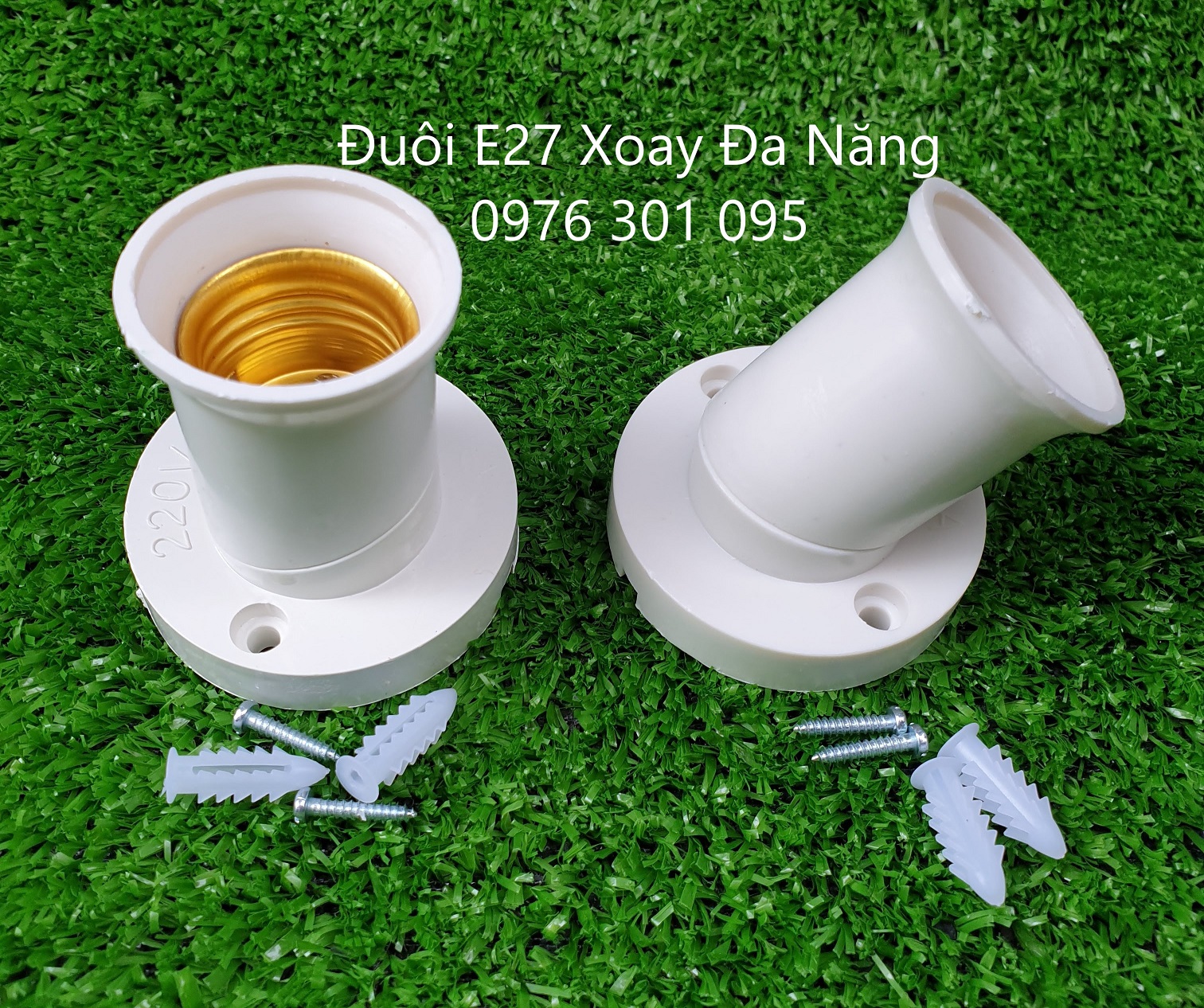 Đuôi Đèn Ngồi Xoay Đa Năng E27