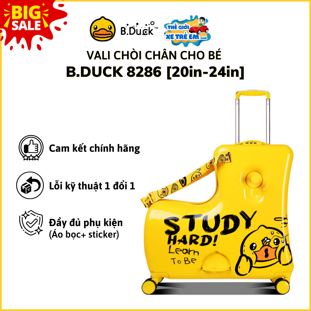 Vali cho bé bản quyền B.Duck 8286 [20in/24in]