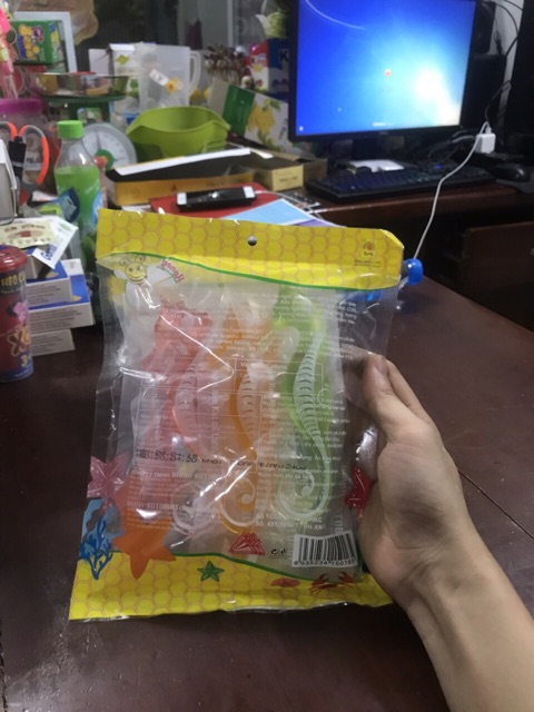 Thạch Hải Hà Hình Con Cá 240g